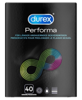 Kondome „DUREX Performa”, feucht