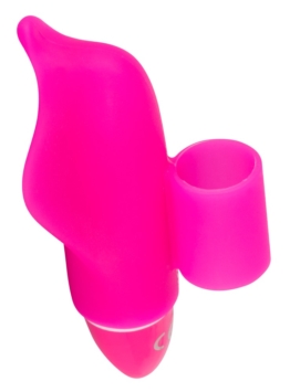 Fingervibrator „Little Dolphin“, 9,5 cm, mit 7 Vibrationsmodi