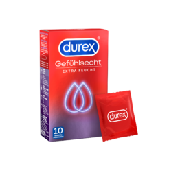 Durex Gefühlsecht Extra Feucht  10 Kondome