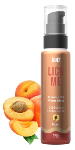 Erotik-Gel „Lick me Peach“ mit Wärme-Effekt