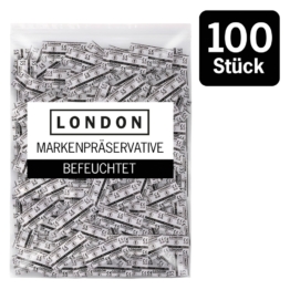 Kondome „LONDON feucht“ mit Beschichtung auf Silikonbasis