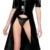 Lack-Kleid inklusive Lack-String