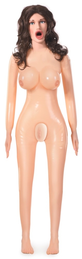 Liebespuppe „B.J. Betty“, mit 3D-Gesicht und 3 Lust-Öffnungen