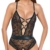 Ouvert-Body aus Spitze mit Mattlook-Details