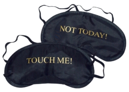 Augenmaske „Stimmung“, beidseitig bedruckt