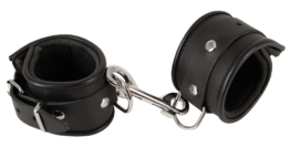 Handfessel aus Leder, gepolstert