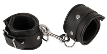Handfessel aus Leder, gepolstert