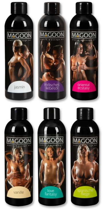 6-teiliges Massageöl-Set