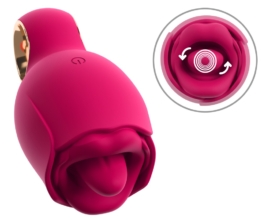 Auflegevibrator „Oral Fun“ mit vibrierender Leck-Zunge