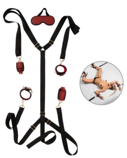 Bettfessel-Set „Under the Bed Restraint Kit“ in edler Optik