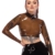 Latex-Shirt mit großem Frontring