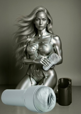 Masturbator „Feel Argenta Kiros“ mit futuristischer Stimulationsstruktur