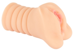 Masturbator in Vulva/Vagina-Optik