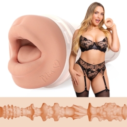 Masturbator „Mia Malkova Headshot“ mit intensiver Reizstruktur