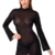 Minikleid in Glitzer-Transparenz