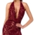 Minikleid „Kink Royal“ mit Samtflockprint-Ornamenten
