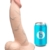 Naturdildo „slipskin curvy“ mit Saugfuß