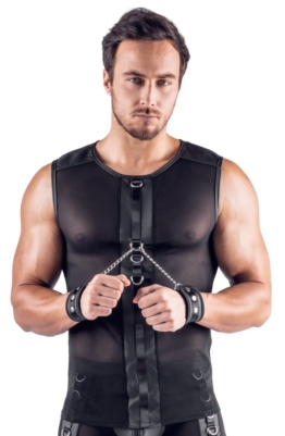Netz-Shirt inklusive Soft-Handfesseln