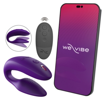 Paarvibrator „Sync2“ mit 10+ Vibrationsmodi