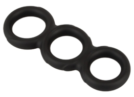 Penisring „Triple“ aus Liquid-Silikon