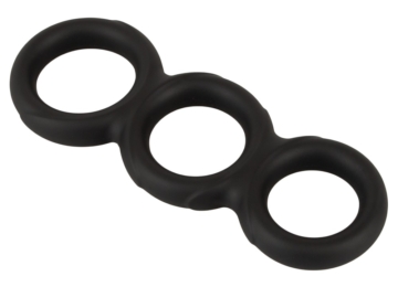 Penisring „Triple“ aus Liquid-Silikon