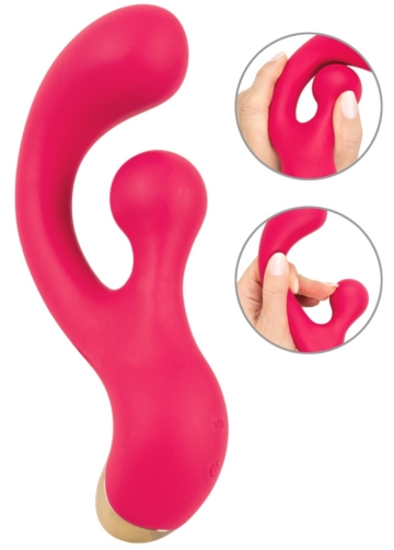 Rabbitvibrator „G-Spot“ mit rotierendem Klitoris-Stimulator