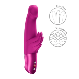 Rabbitvibrator „WICKED ANGEL“ mit Reiz-Flügeln