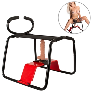 Sexhocker „The Ultimate Sex Stool“ inklusive Naturdildo