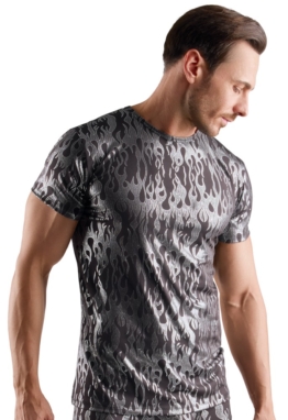 Shirt im Mystic-Metallic-Design