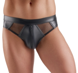 Slip mit Front-Reißverschluss