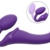 Strapless Strap-on „Vibrating Bendable“ mit 3 Motoren