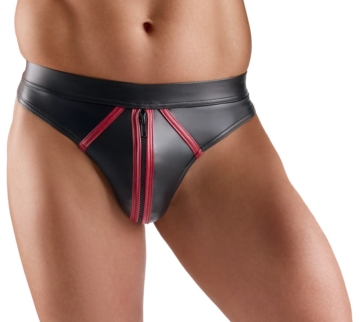 String mit Front-Reißverschluss